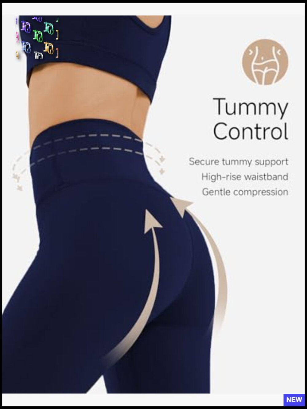 Buttery Soft High Waist Yoga Pants Tummy Control Workout Leggings Inner Pocket - Picture 2 of 7